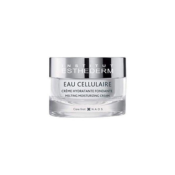 Institut Esthederm - Eau Cellulaire - Crème Hydratante Fondante Visage et Cou - Hydratation Naturelle Renforcée - Apporte un ...