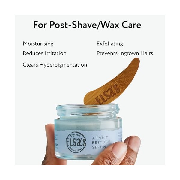 Elsas Organic Skinfoods - Sérum naturel pour restaurer les aisselles