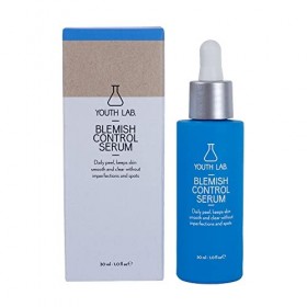 YOUTH LAB. - Sérum de Contrôle des Imperfections | Exfoliant Quotidien | Non Comédogène | Sans Paraben, Gluten et Silicone | 