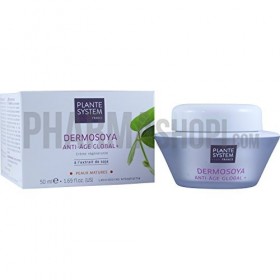 Plante System Dermosoya Anti-Âge Global+ Crème Peaux Matures 50 ml