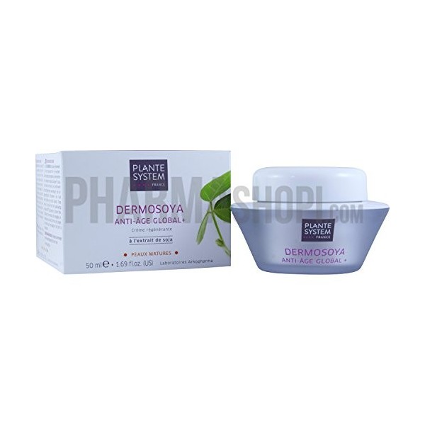 Plante System Dermosoya Anti-Âge Global+ Crème Peaux Matures 50 ml