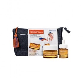 KORRES Black Pine Primus Youth Activator Expert Duo Kit anti-âge comprenant crème de jour 40 ml et booster de 15 ml pour plus
