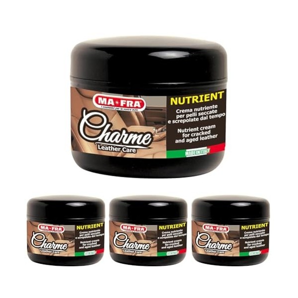 Mafra, Charme Nutrient, Crème nourrissante et nettoyante pour Les intérieurs de Voiture en Cuir, idéale pour Le Nettoyage, ré...