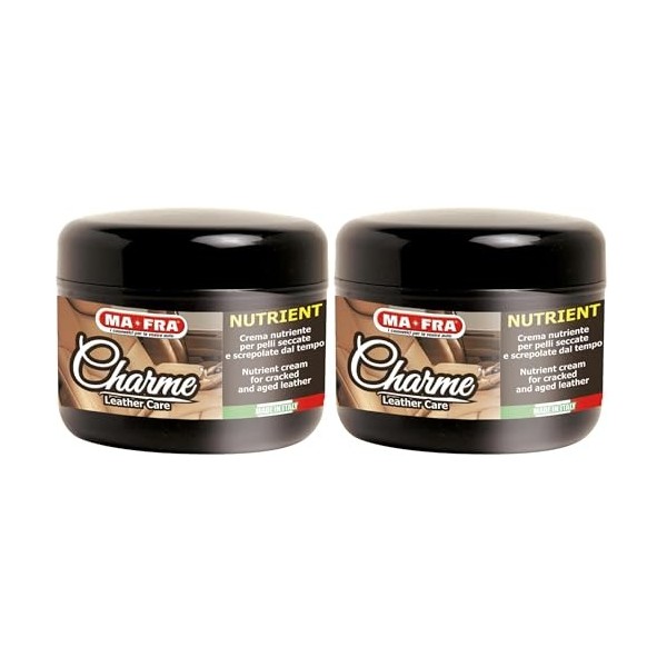 Mafra, Charme Nutrient, Crème nourrissante et nettoyante pour Les intérieurs de Voiture en Cuir, idéale pour Le Nettoyage, ré...