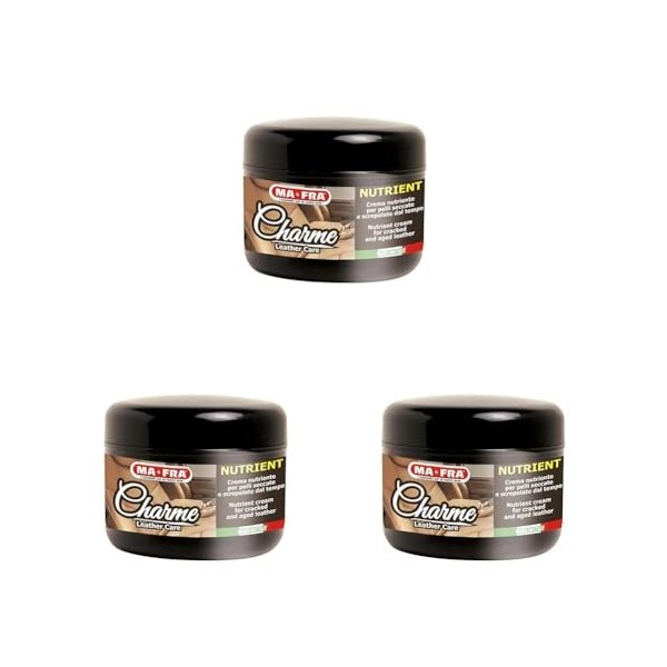 Mafra, Charme Nutrient, Crème nourrissante et nettoyante pour Les intérieurs de Voiture en Cuir, idéale pour Le Nettoyage, ré...