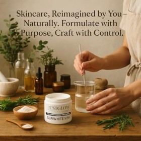 JustGlow Original Sepi White SkinWhite MSH – Ingrédient éclaircissant de qualité cosmétique pour sérums, crèmes et lotions DI