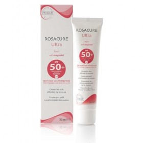 Synchroline – Rosacure Ultra 30 Ml Crème Visage Dispositif Médical pour Peaux avec Rosacée SPF 50+ à Action Apaisante, Hydrat