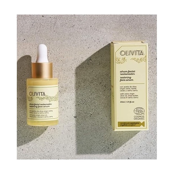 Sérum visage réparateur ECO CERT 30 ml - OLIVITA
