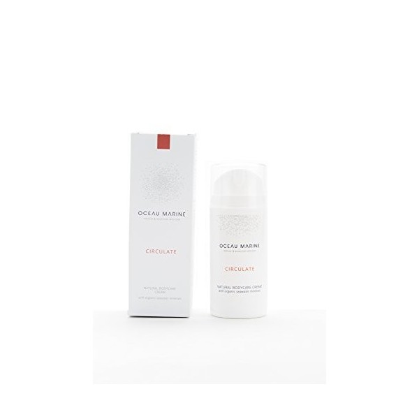 Circulate Oceau Marine 100 mL- Crème naturelle circulatoire - 100% naturelle - A base deau de mer et de Gui