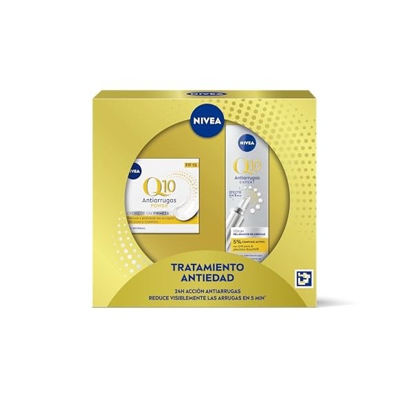 Nivea Q-10 Pack Diaf15 + Serum Crème Jour et Nuit