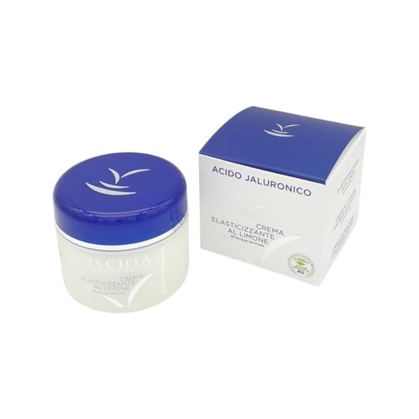 ISB - Crème ELASTIFIANTE AU CITRON 100 ml avec eau thermale de l’île d’Ischia