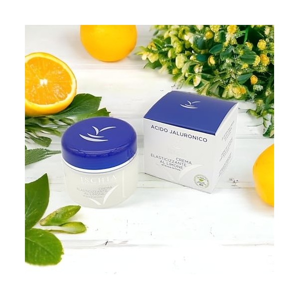 ISB - Crème ELASTIFIANTE AU CITRON 100 ml avec eau thermale de l’île d’Ischia