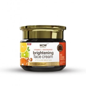 WOW Skin Science Crème pour le visage à la vitamine C pour une peau radieuse - Sans huile, Absorption rapide - Pour tous les 