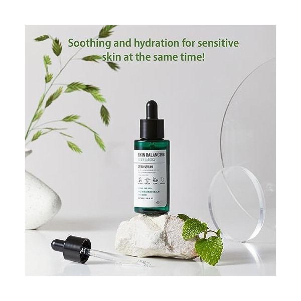 DEARBOO CENTELLA CICA ZERO Sérum visage coréen, pour tous les types de peau, sérum visage aux trois acides AHA-BHA-PHA, 60 ml
