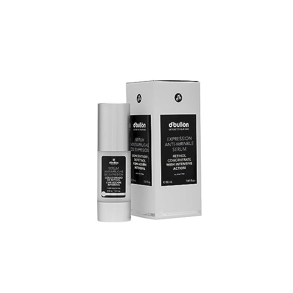 DBullón Profesional Sérum anti-rides dexpression, concentré de rétinol avec action intensive - 30 ml Crème Jour et Nuit