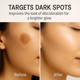 Sérum visage à l’acide kojique, niacinamide et curcuma, correcteur de taches, sérum éclaircissant, booster d’éclat, hydratant...