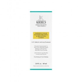 Kiehls, Dermatologist Solutions, Soin Quotidien Anti-Imperfections Expertly Clear Lotion, avec 1,2% dAcide Salicylique & 2%