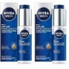 NIVEA MEN Gel anti-âge Hyaluron Hydro pour le visage rafraîchissant à lacide hyaluronique et au pro-rétinol, gel à absorptio