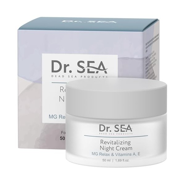 DR. SEA - Crème Hydratante & Protectrice SPF30+ à l’Acide Hyaluronique & Vitamine E - Hydratation, Protection UV & Prévention