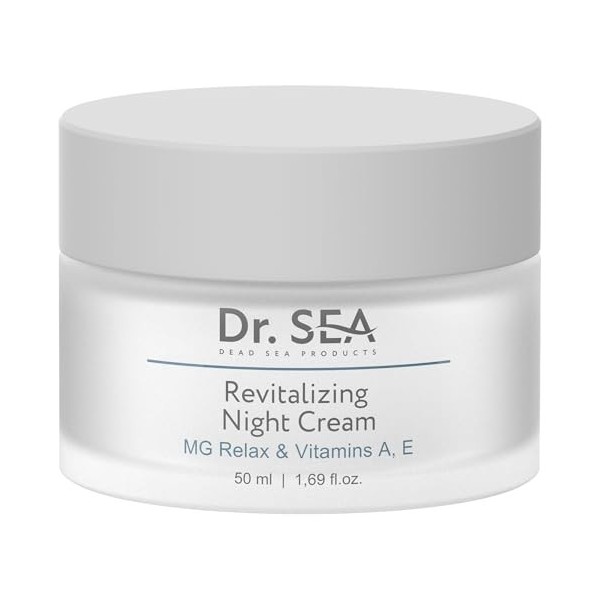 DR. SEA - Crème Hydratante & Protectrice SPF30+ à l’Acide Hyaluronique & Vitamine E - Hydratation, Protection UV & Prévention