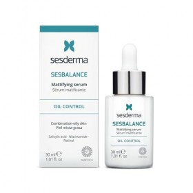 Sesderma Sesbalance Sérum – Réduire lexcès de sébum – Améliore lapparence des marques et imperfections – Propriétés hydrata