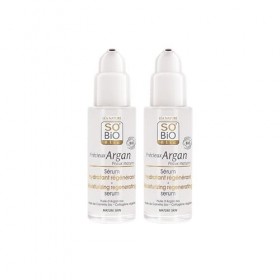 LÉA NATURE SO BiO étic| Sérum Hydratant Régénérant – Précieux Argan Peaux matures | Tonifie & Raffermit | Huile d’Argan | Col