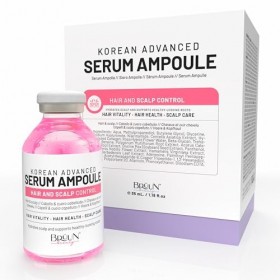 BRÜNN HS - Ampoule Sérum Booster Coréen pour Pousse des Cheveux Usage Sans Derma Pen Soin de la Peau 1,18 fl.oz