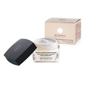Atashi - Crème hydratante intense | Apaise les rougeurs, éclaircit et lisse la peau | Avec acide hyaluronique | Convient aux 