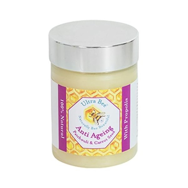 Baume visage anti-âge 100% naturel au miel, patchouli, graine de carotte et j... Crème Jour et Nuit