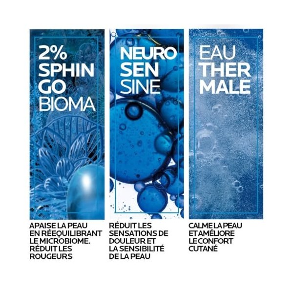 La Roche-Posay - Toleriane Rosaliac AR Concentré - Crème Hydratante Visage Correctrice - Crème Anti Rougeur Visage - Sphingob