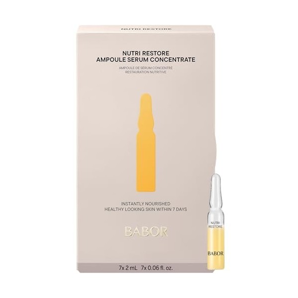 Babor Ampoule Concentrates Nutri Restore 7x2ml - ampoules nutritives concentrées