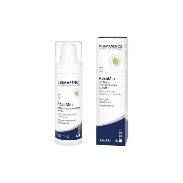 DERMASENCE RosaMin intensiv beruhigendes Serum, 30 ml Solution