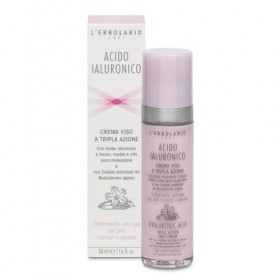 Crema viso acido ialuronico pelli normali secche 50 ml