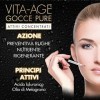 Bottega di LungaVita Natural Products VITA-AGE GOCCES PURES ACTIFS CONCENTRÉS - COLLAGÈNE AVEC HUILE MÉLOGRANE - Utile pour r