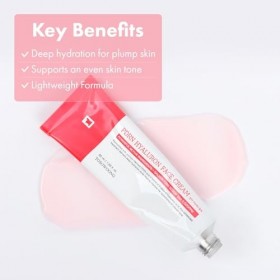 TOSOWOONG Crème PDRN Hyaluronique pour le visage, 5 000ppm ADN de saumon, Acide Hyaluronique et Panthénol, Hydratante et Raff