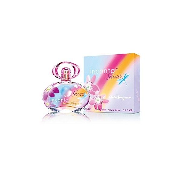 Incanto Shine pour femme de Salvatore Ferragamo – 100 ml Eau de Toilette Vaporisateur