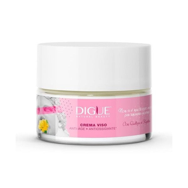 Digue® | Crème Visage Bio Naturelle SuperFood Anti-Age 30 ml avec Extraits davocat et Aloe Vera Bio