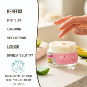 Digue® | Crème Visage Bio Naturelle SuperFood Anti-Age 30 ml avec Extraits davocat et Aloe Vera Bio