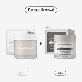 DearKlairs Gel-crème deau fondamental 2,36 fl oz | Végétalien, eau de thé vert de Jeju et panthénol