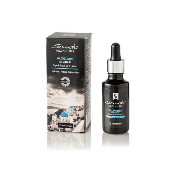 SantoVolcano Elixir - Sérum pour le visage à lhuile 30 ml