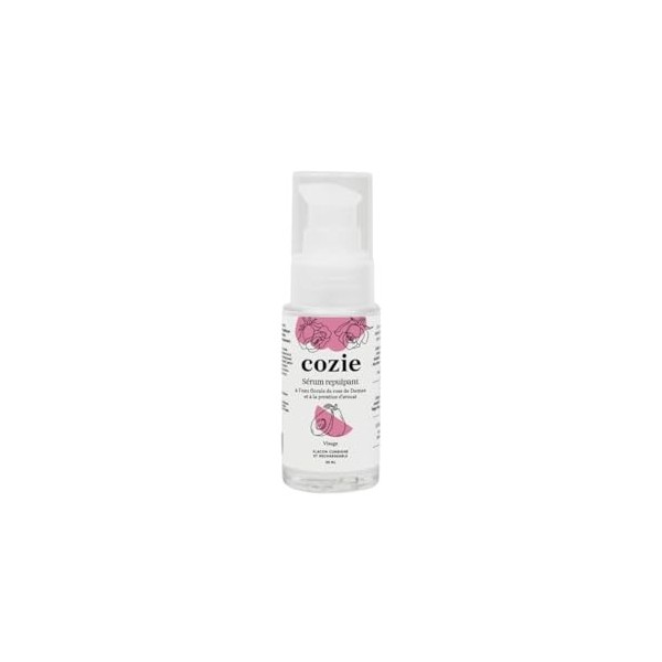 Sérum repulpant à leau florale de rose et à la protéine davocat Cozie 30ml