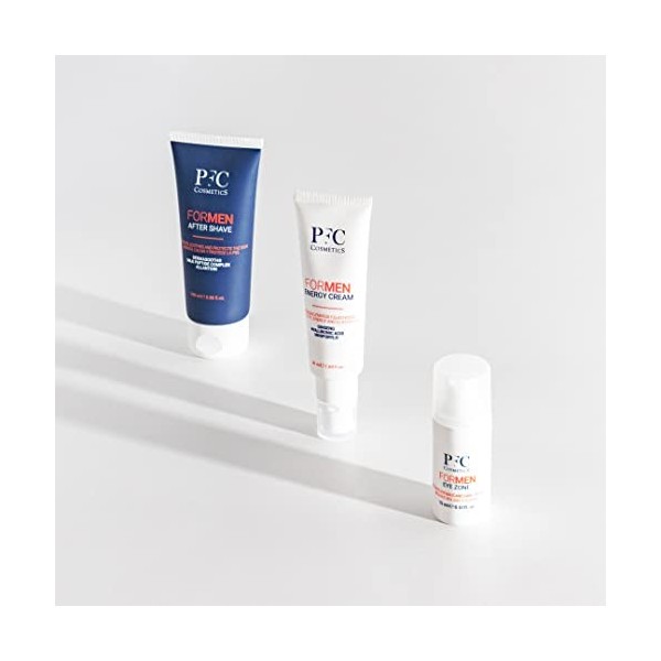 PFC Crème Homme Jour & Nuit Énergisante et Hydratante. 50ml. Aloe Vera et Acide Hyaluronique pour le Soin du Visage. Crème Fa