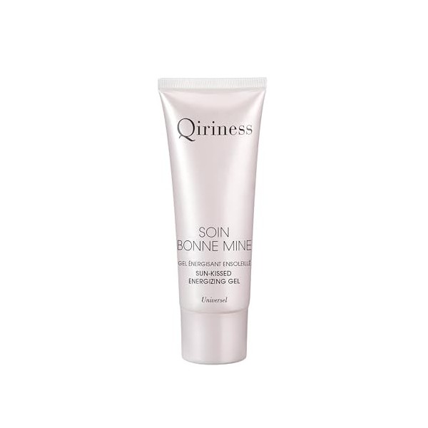 Qiriness - CC Crème - Soin Bonne Mine Gel Teinté - Pigments Microencapsulés, Acide Hyaluronique, Taurine Végétale - Pour le V...