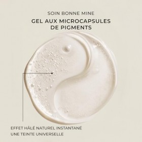 Qiriness - CC Crème - Soin Bonne Mine Gel Teinté - Pigments Microencapsulés, Acide Hyaluronique, Taurine Végétale - Pour le V...