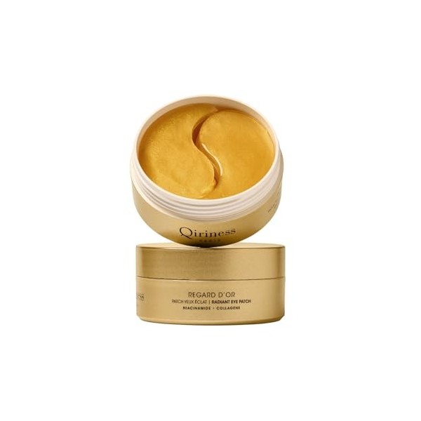 Qiriness - CC Crème - Soin Bonne Mine Gel Teinté - Pigments Microencapsulés, Acide Hyaluronique, Taurine Végétale - Pour le V...