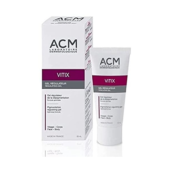 VITIX GEL REPIGMENTATION of VITILIGINOUS SKIN 50 ml. SHIP WORLDWIDE BY CIRCLE SHOP by ACM VITIX
