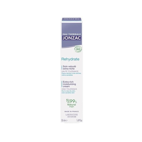 Eau Thermale Jonzac - Soin velouté extra-riche lot de 2 Crème Jour et Nuit