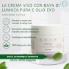Crème visage Bave descargot pure et huile dolive Evo - Super nourrissant et hydratant GAIA 50ml