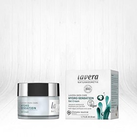 lavera Gel crème Hydro Sensation Algues biologiques et acides hyaluroniques naturels Cosmétiques naturels Végétalien Certifié...