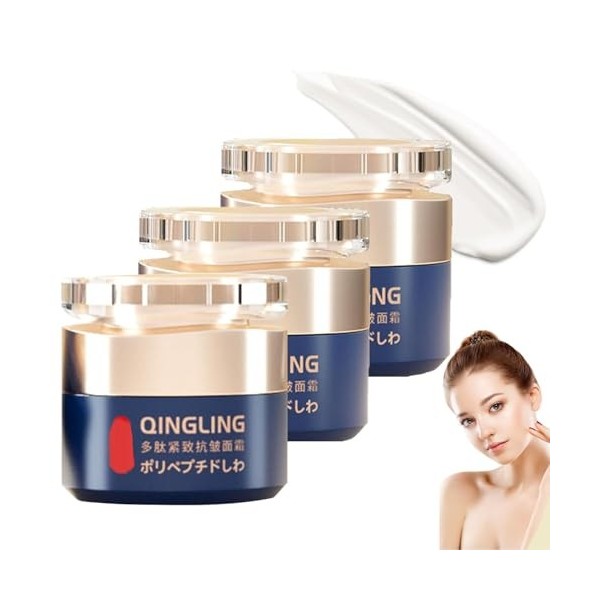 Qingling Face Cream, Qingling Polypeptide Tightening and Anti-Wrinkle Cream, Qingling Wrinkle Removal Cream, Qingling Crema P...